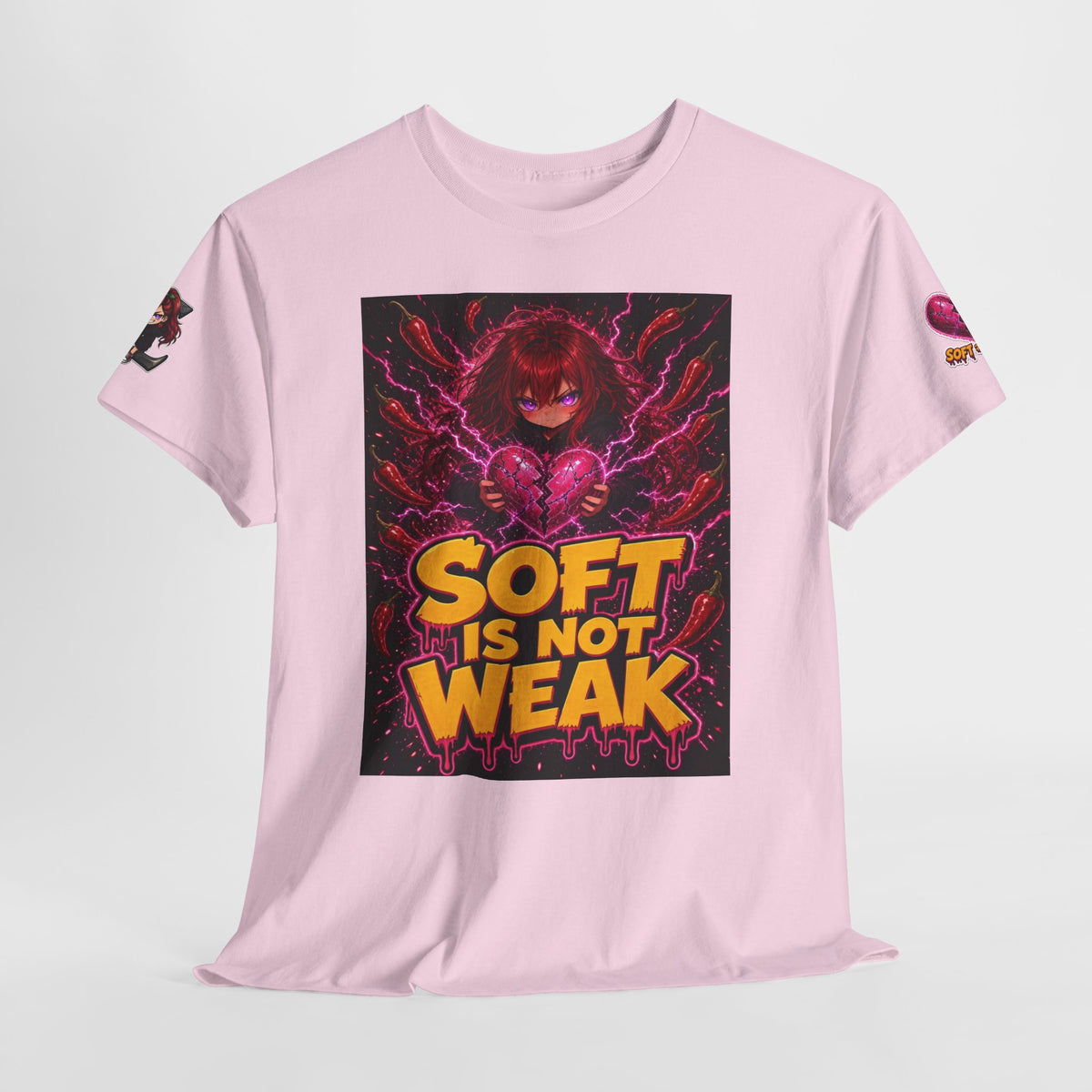 Soft Is Not Weak — Nova Heavy Cotton Tee