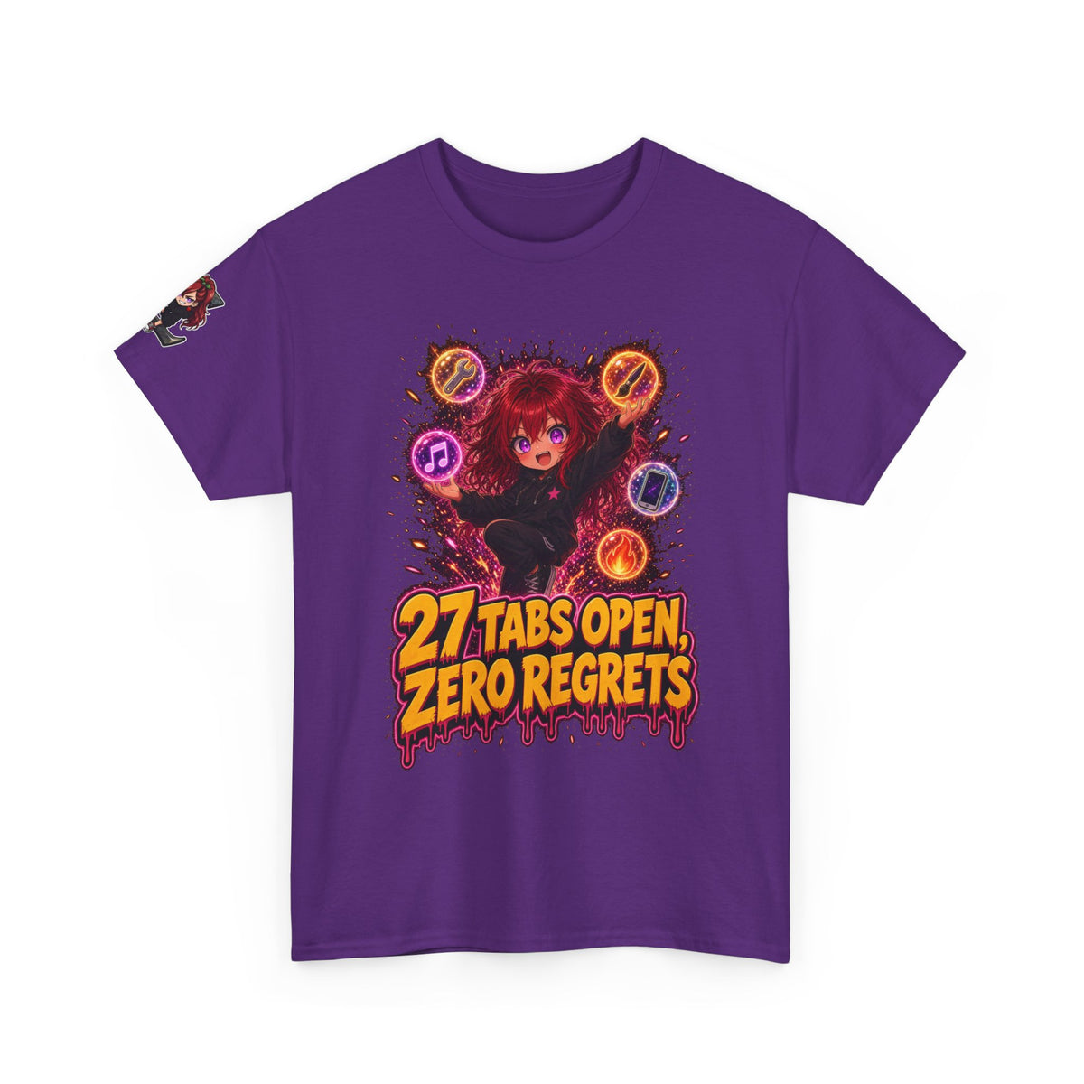 27 Tabs Open, Zero Regrets Tee - Nova