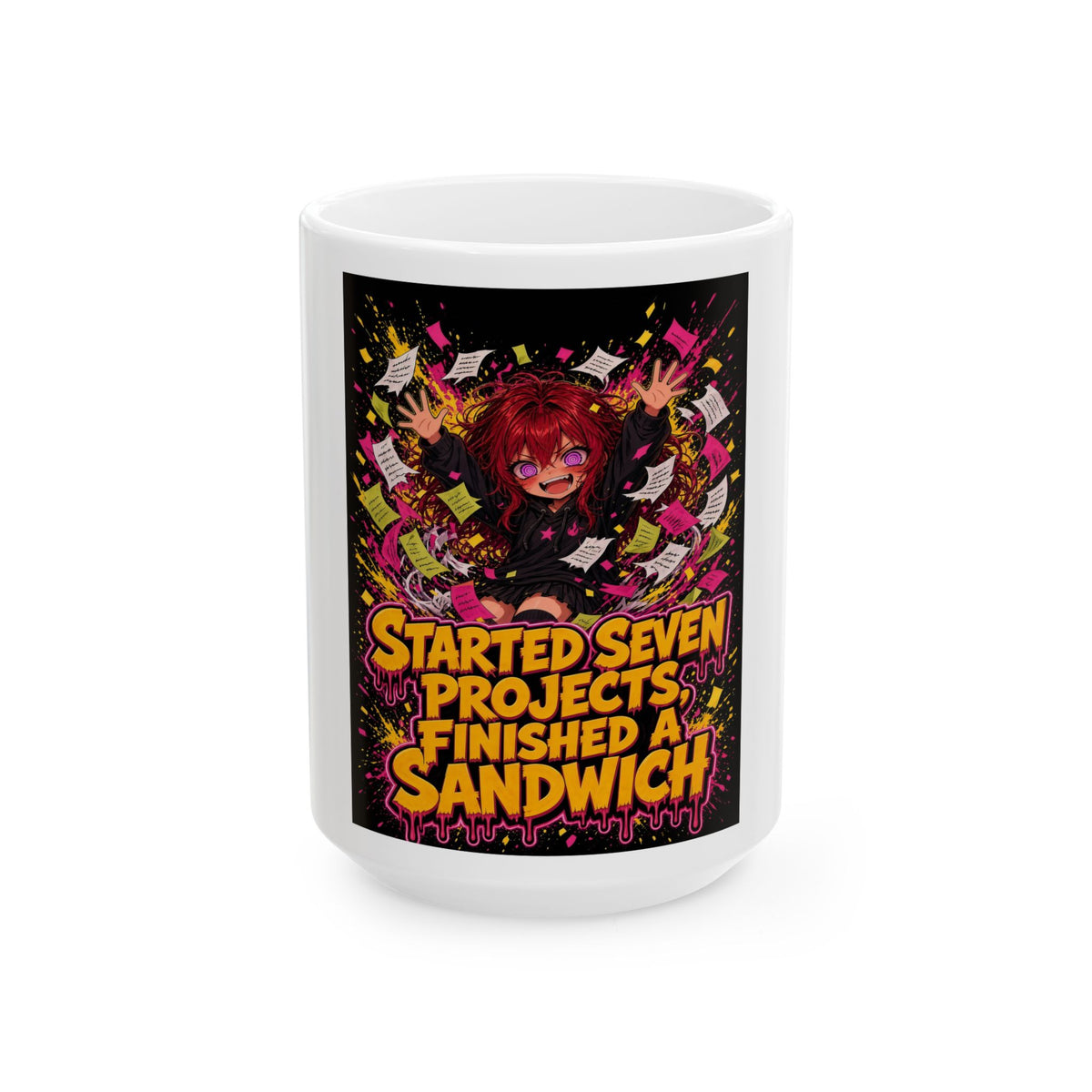 Started Seven Projects, Finished a Sandwich — Nova Mug (Nova Chaos)