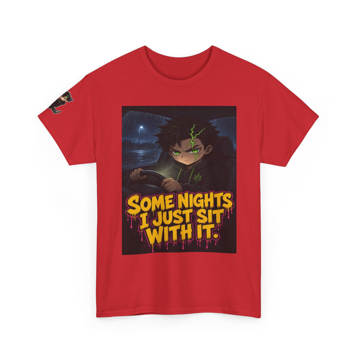 Some Nights I Just Sit With It. Tee - Silas