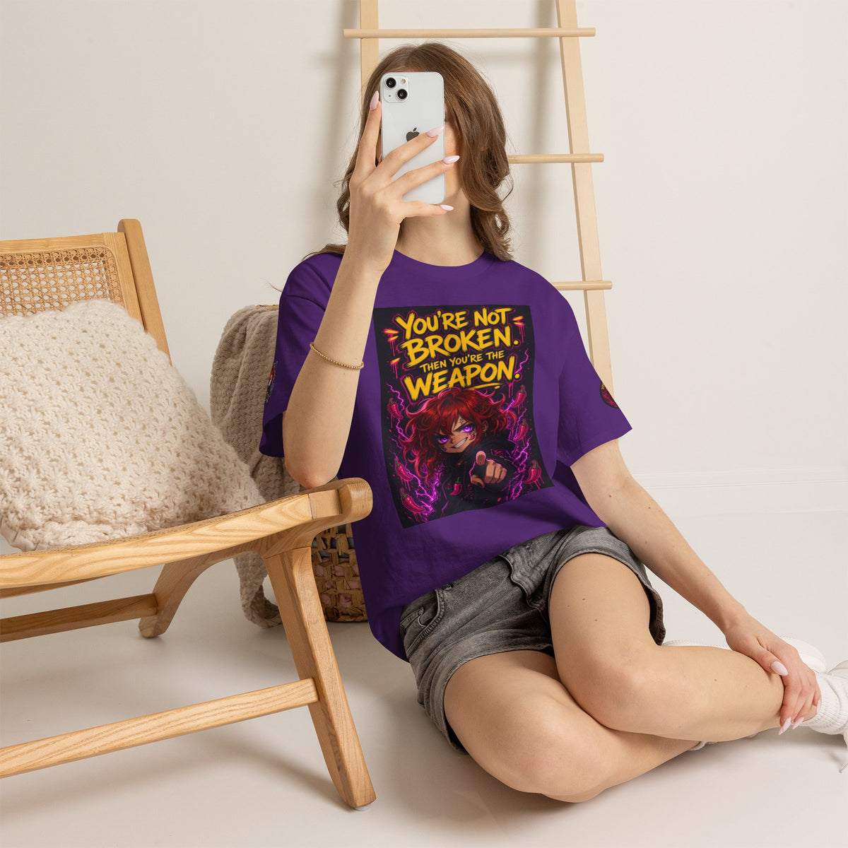 You're Not Broken — You're The Weapon — Nova Tee