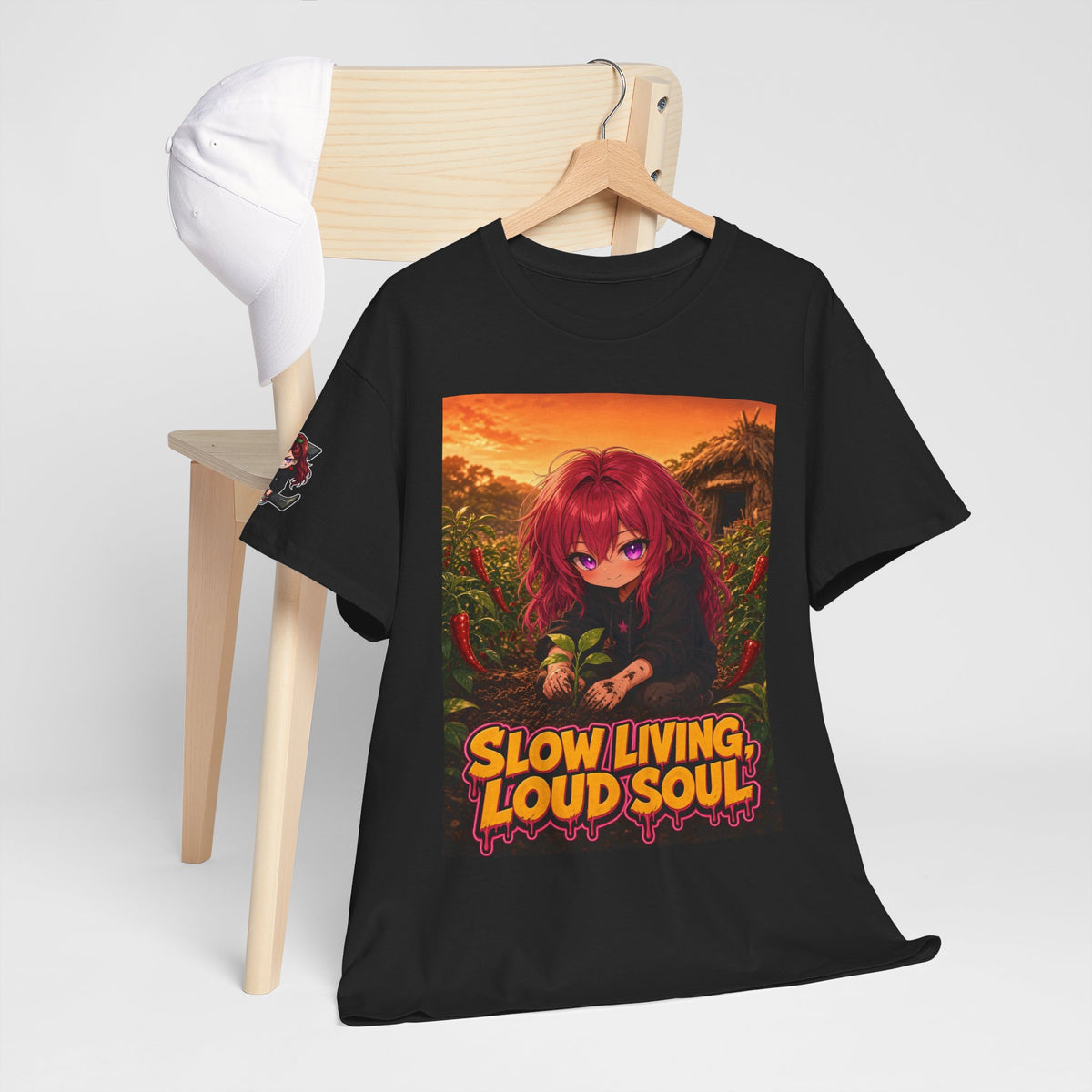 Slow Living, Loud Soul — Nova Tee