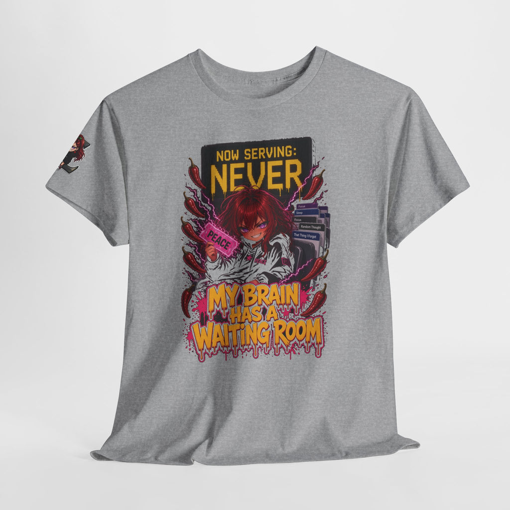 My Brain Has a Waiting Room Tee - Nova