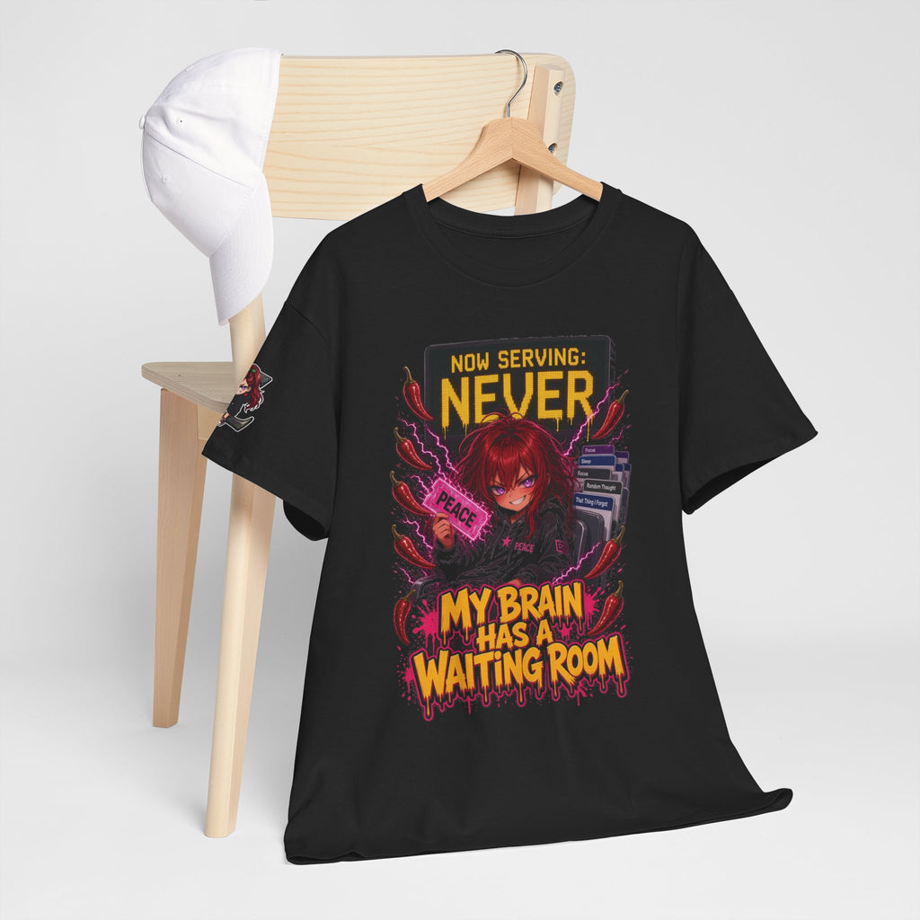 My Brain Has a Waiting Room Tee - Nova