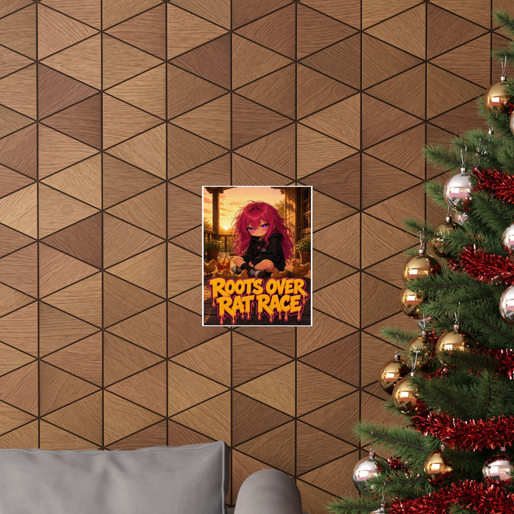 Roots Over Rat Race — Nova Poster (Nova Homestead)
