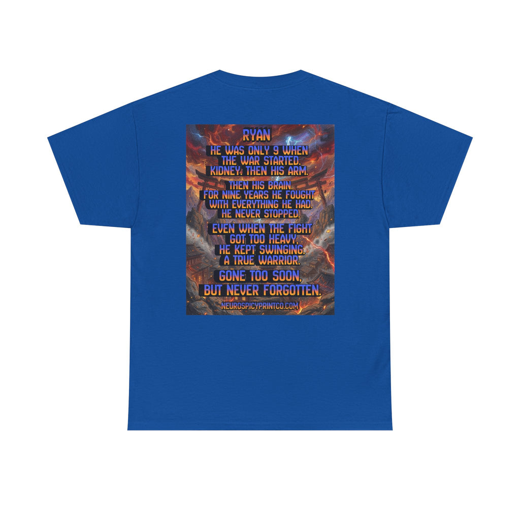 Ryan's Shirt — A Warrior's Art Lives On