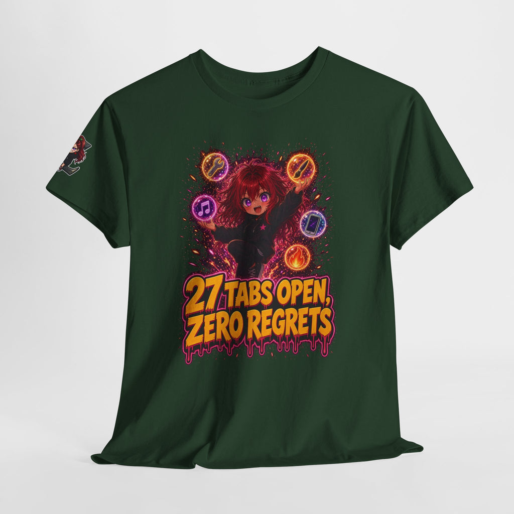 27 Tabs Open, Zero Regrets Tee - Nova