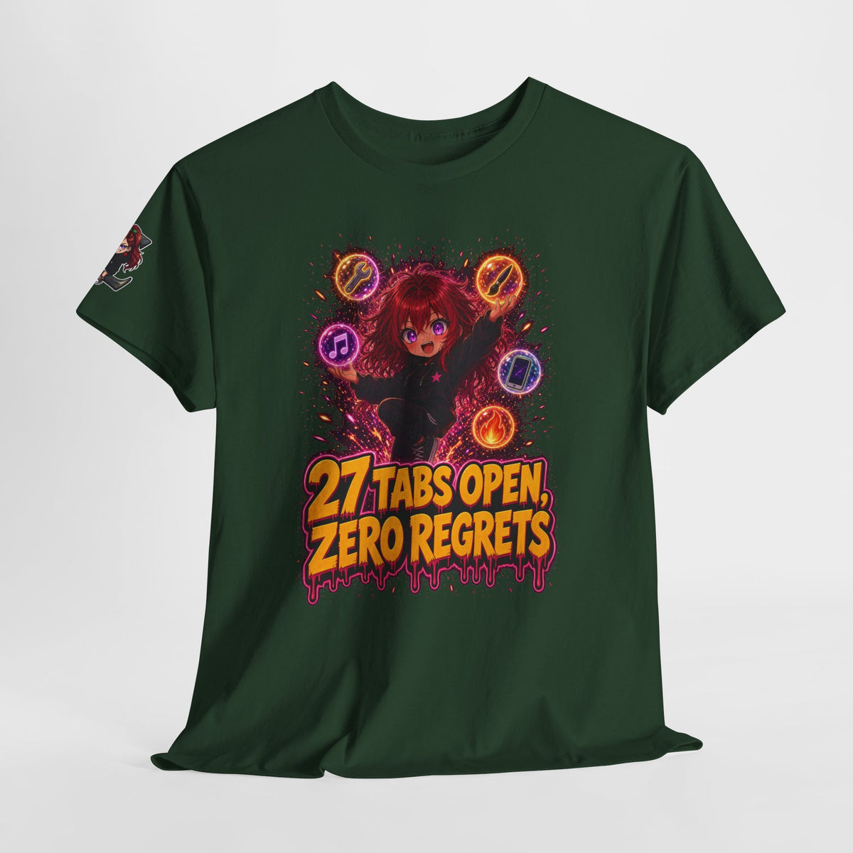 27 Tabs Open, Zero Regrets Tee - Nova