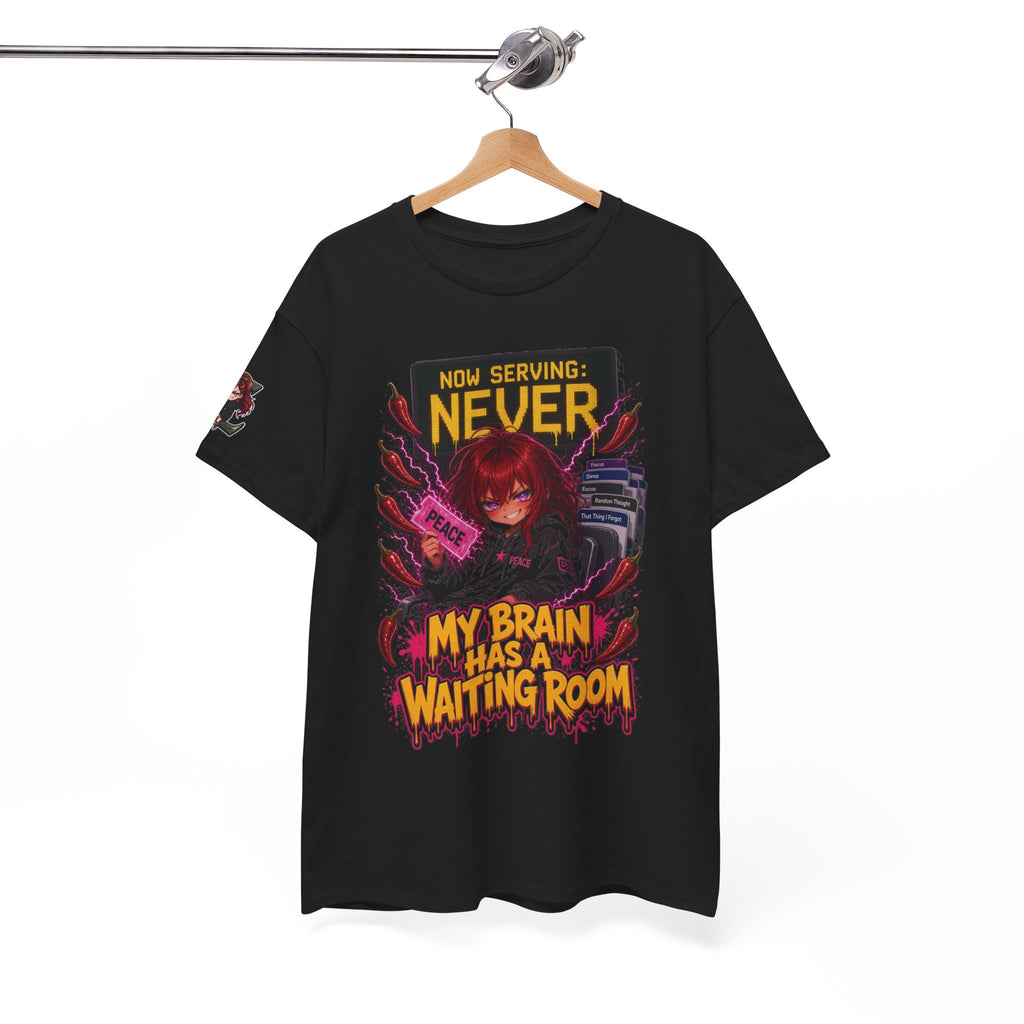 My Brain Has a Waiting Room Tee - Nova