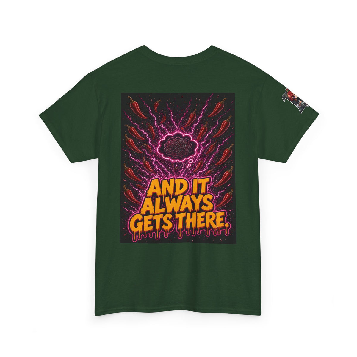 My Brain Takes the Scenic Route Tee - Nova