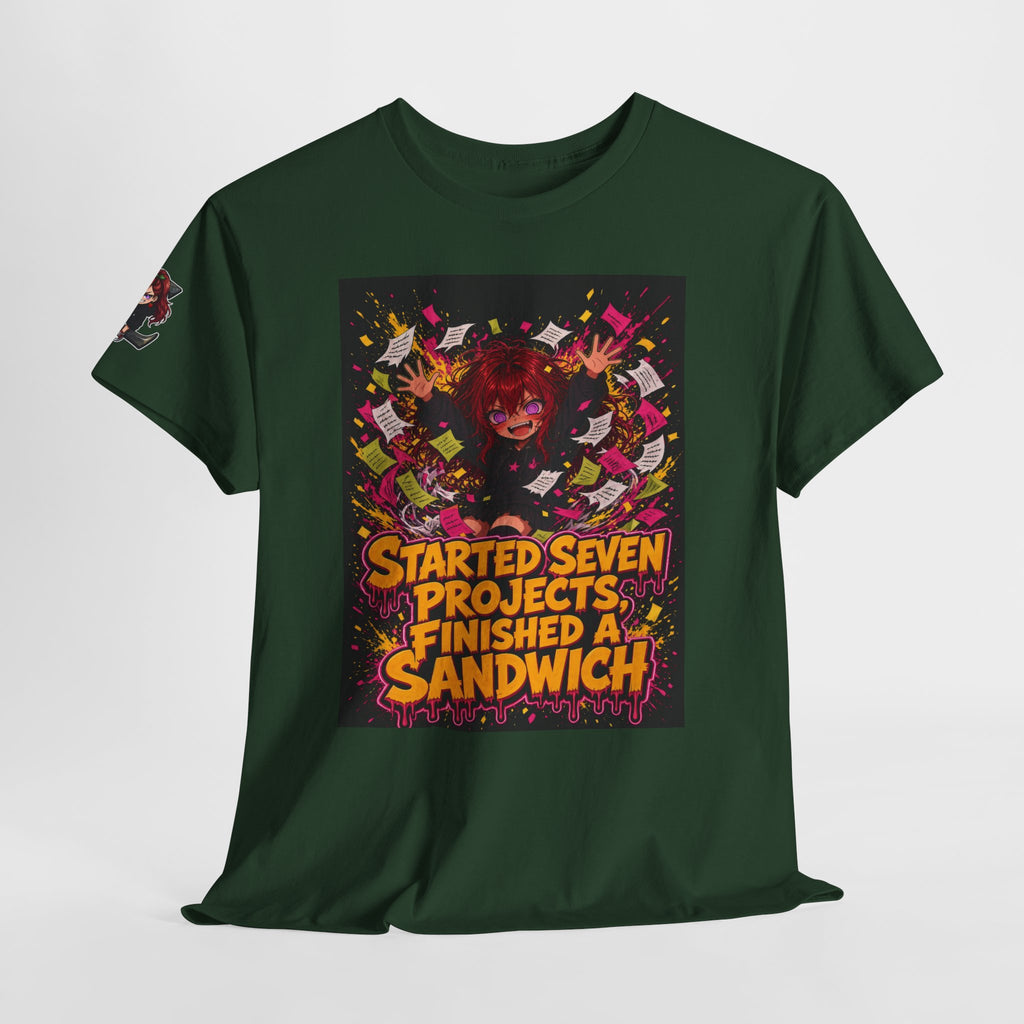 Started Seven Projects, Finished a Sandwich — Nova Tee