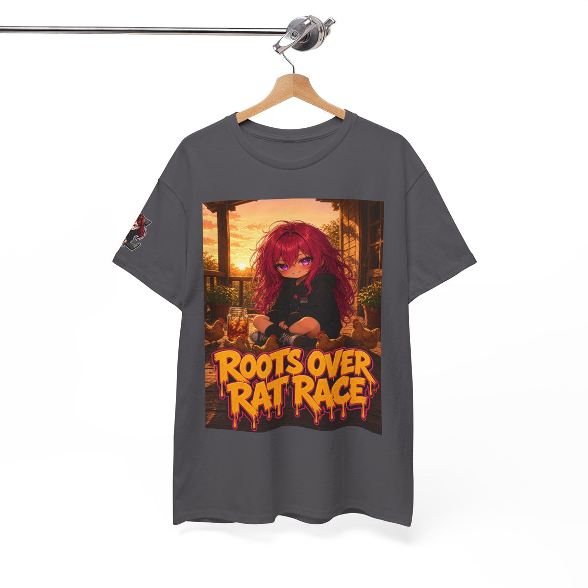 Roots Over Rat Race — Nova Tee
