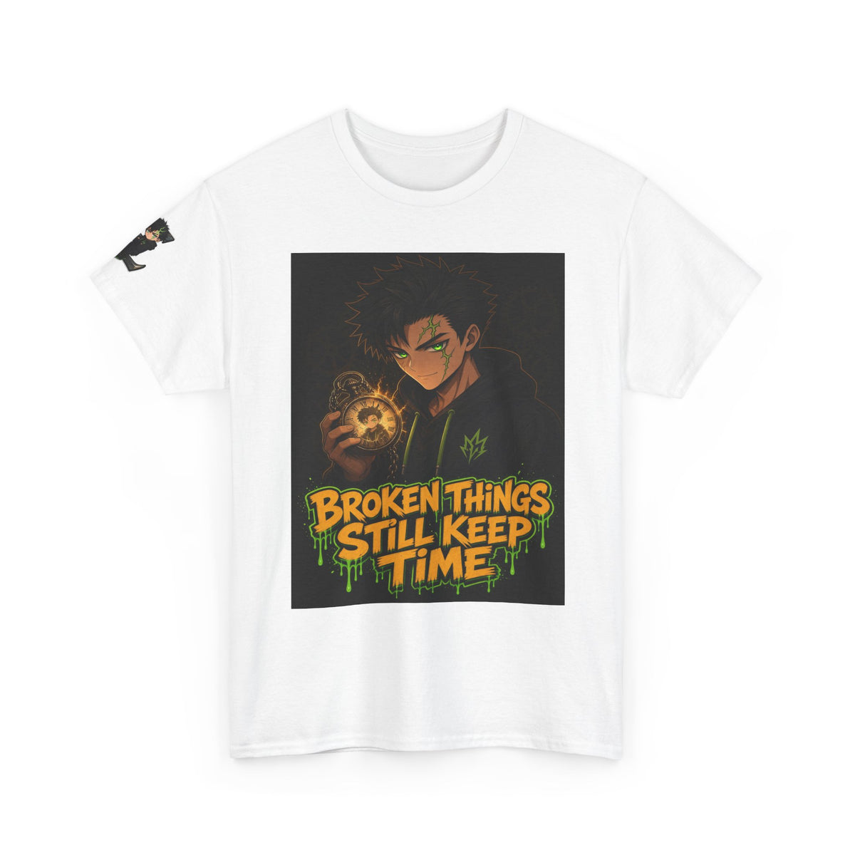 Broken Things Still Keep Time — Silas Tee