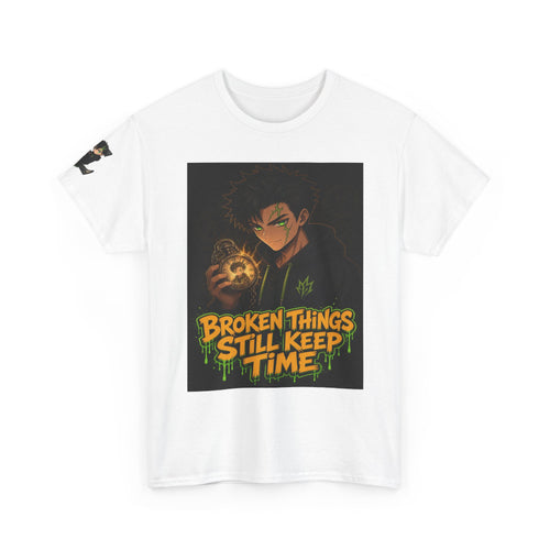 Broken Things Still Keep Time — Silas Tee