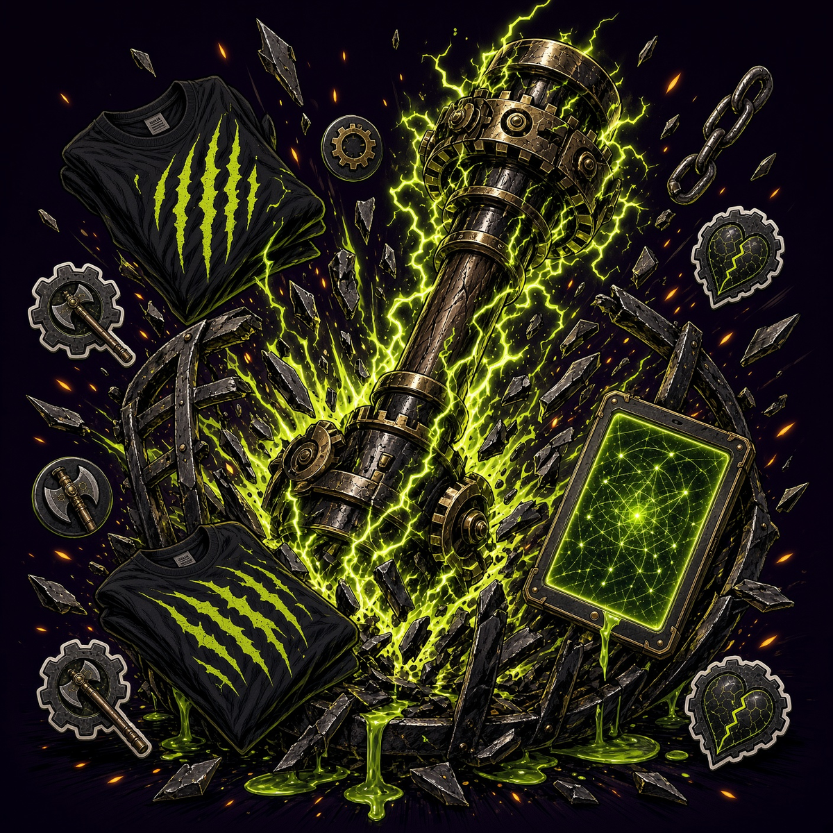 The Silas Beast Bundle contents