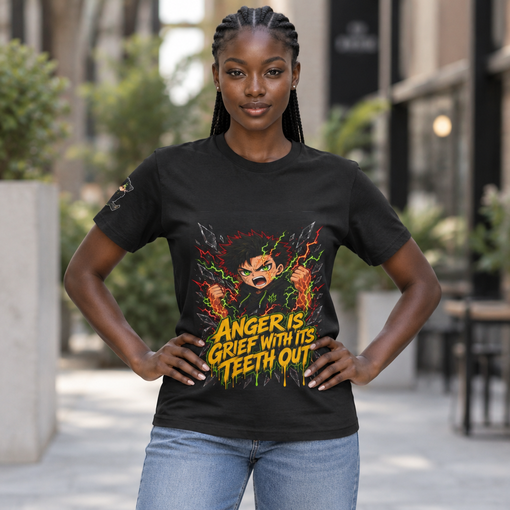 Anger Is Grief With Its Teeth Out — Silas Tee