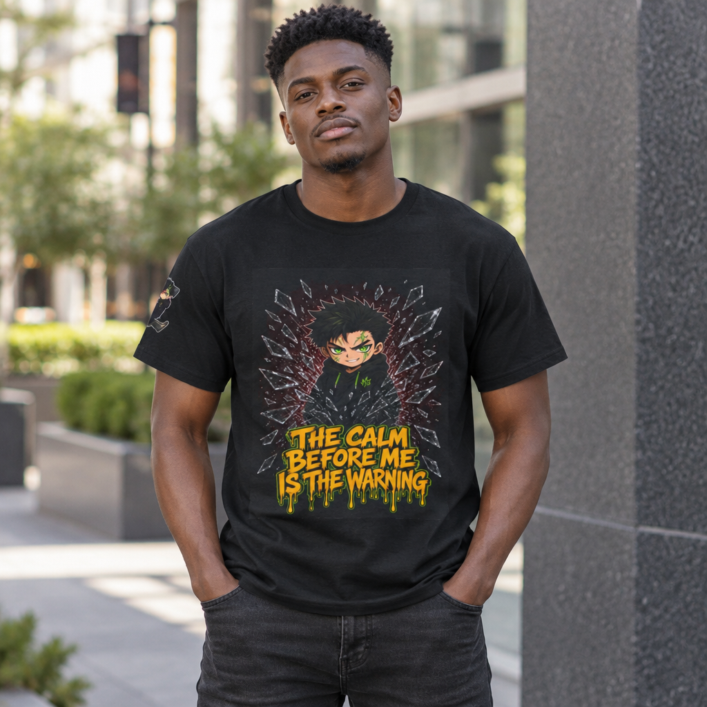 The Calm Before Me Is the Warning — Silas Tee