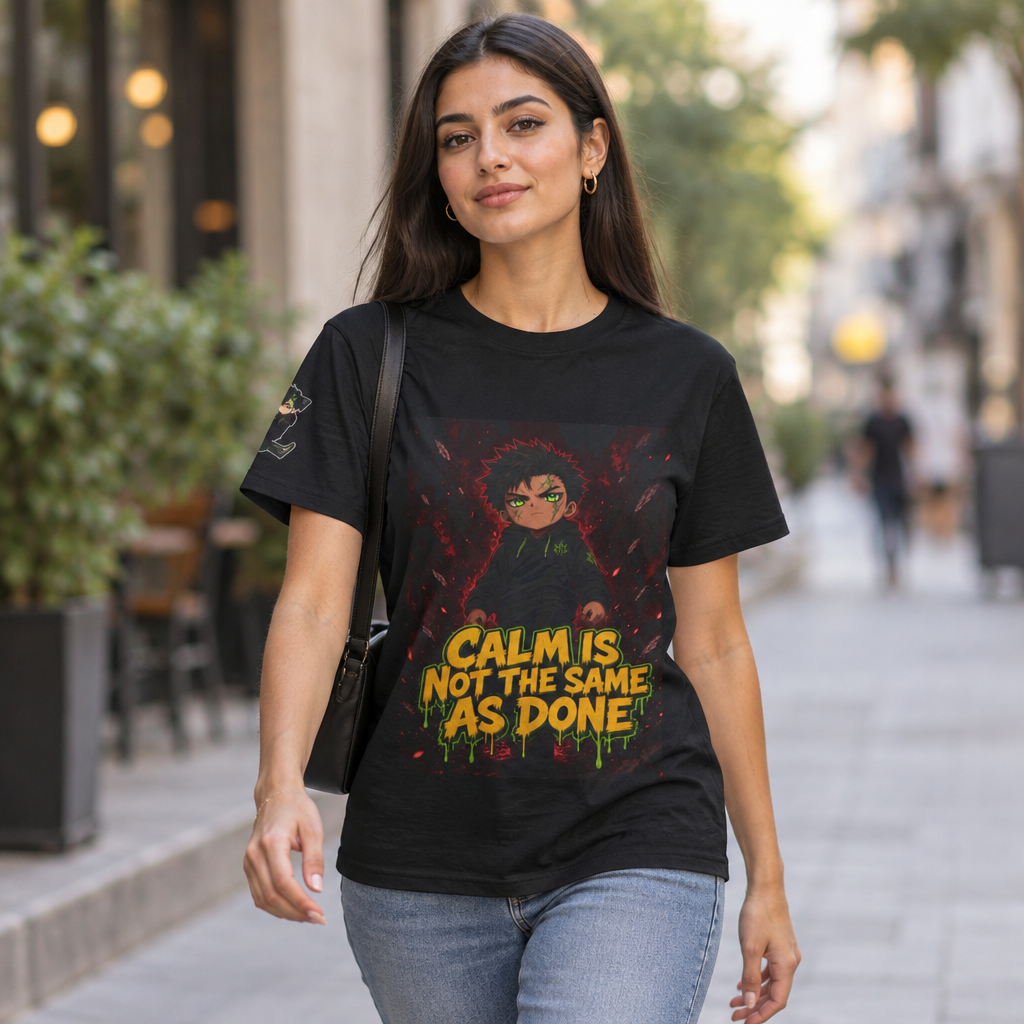 Calm Is Not the Same as Done — Silas Tee