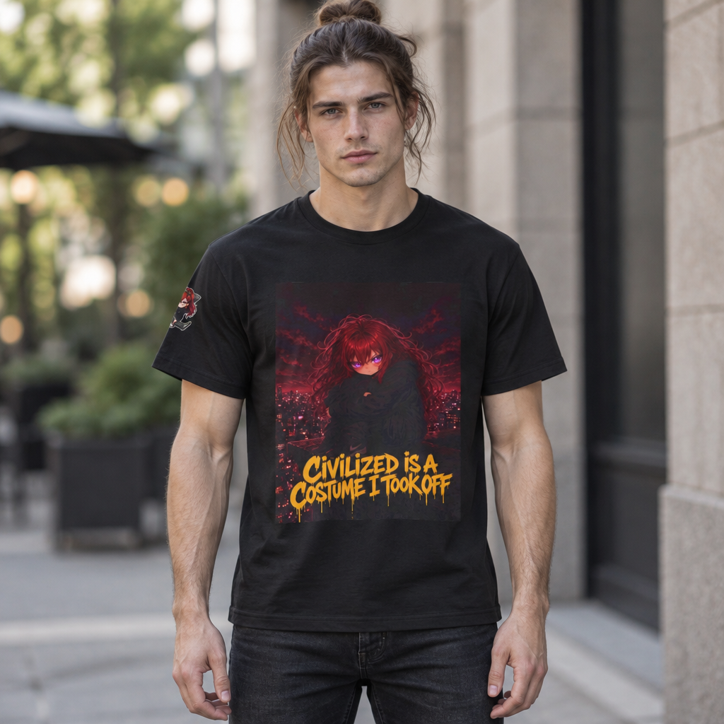 Civilized Is a Costume I Took Off — Nova Tee