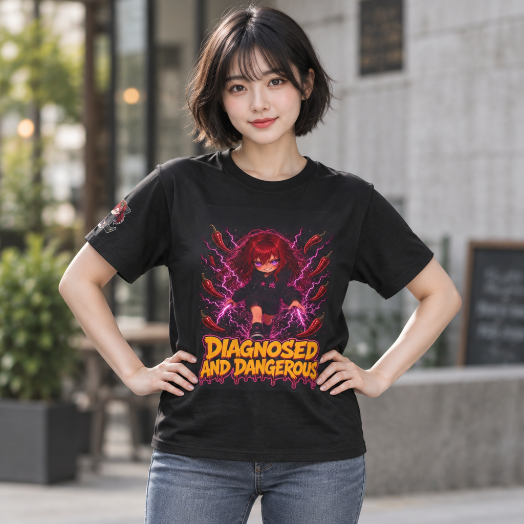 Diagnosed and Dangerous — Nova Tee