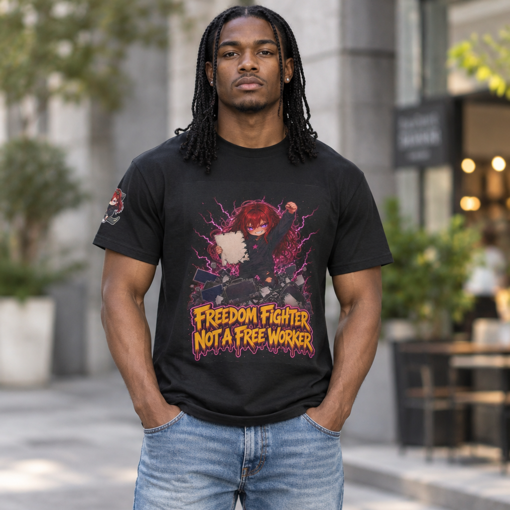 Freedom Fighter, Not a Free Worker — Nova Tee