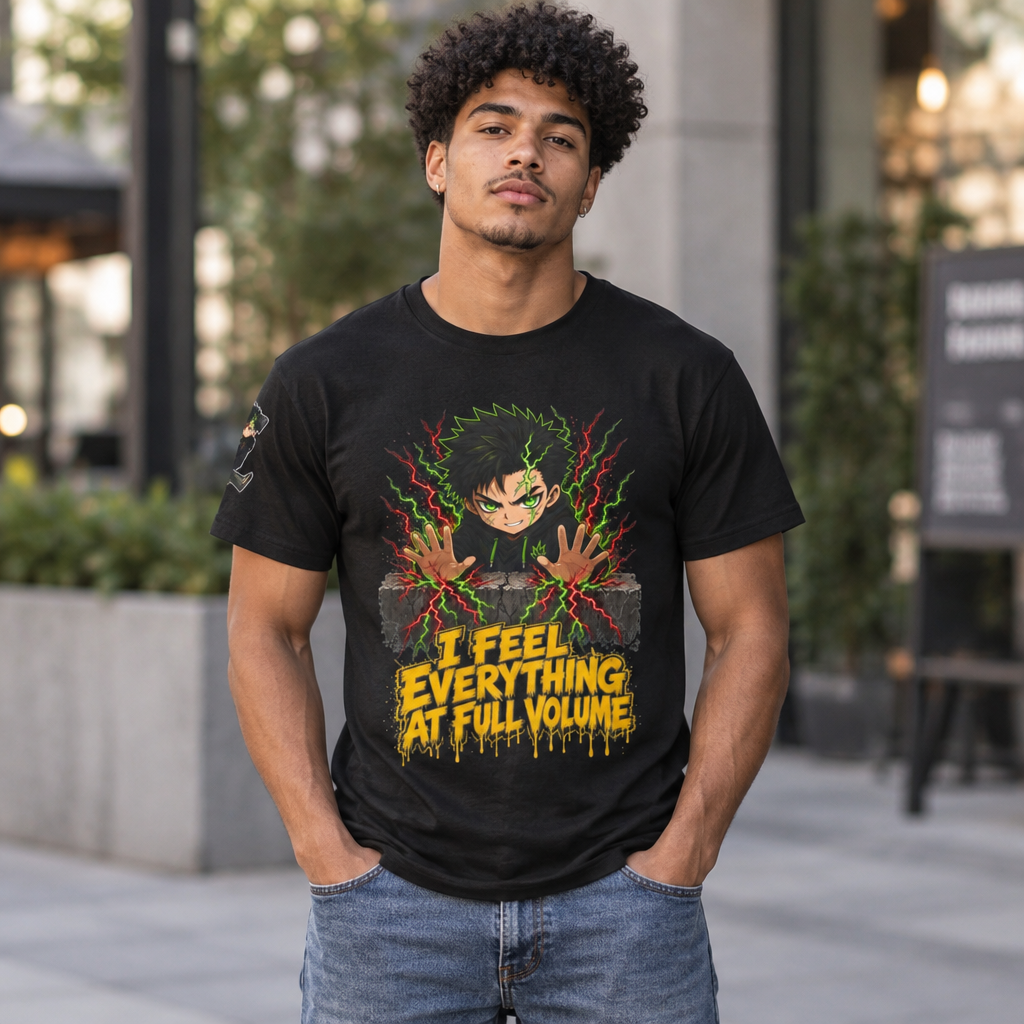 I Feel Everything at Full Volume Tee - Silas