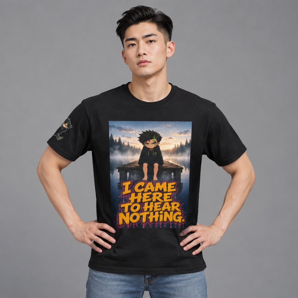 I Came Here to Hear Nothing. Tee - Silas