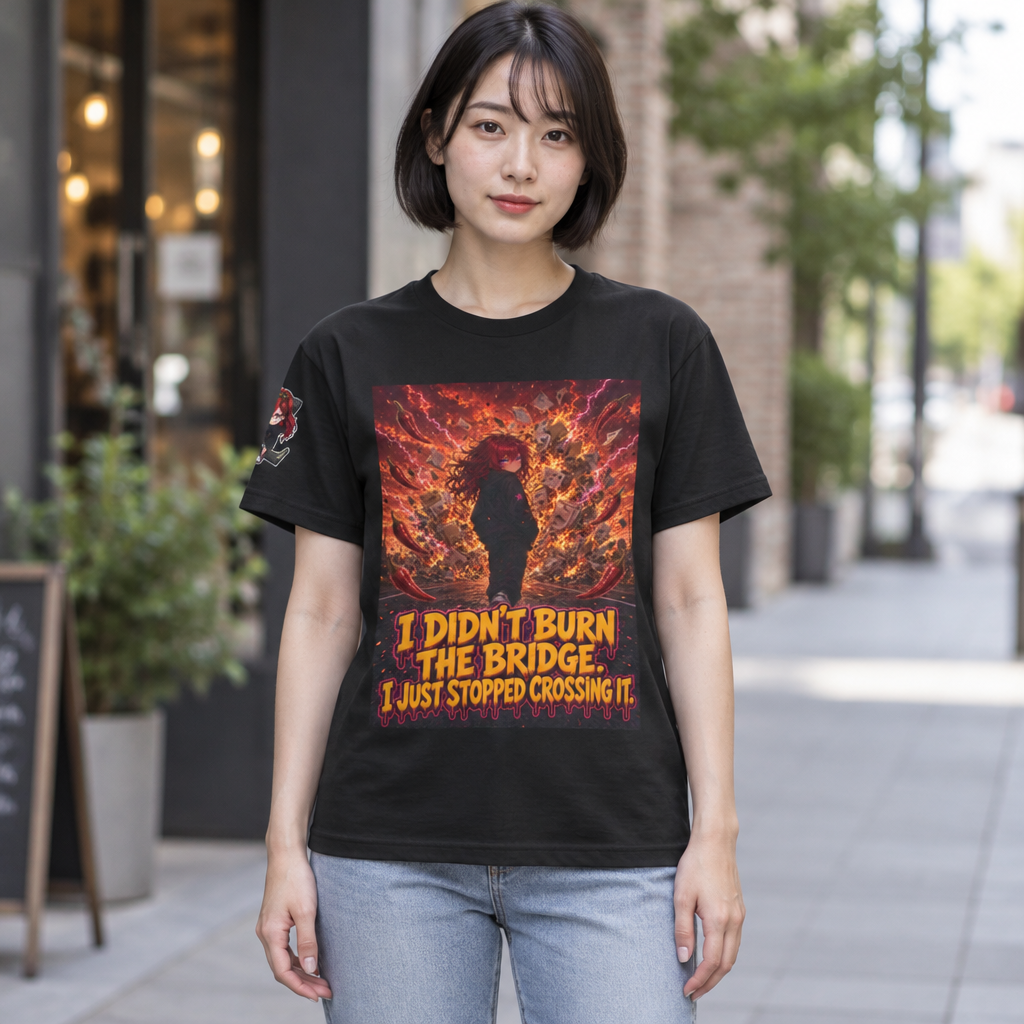 I Didn't Burn the Bridge. I Just Stopped Crossing It. Tee - Nova