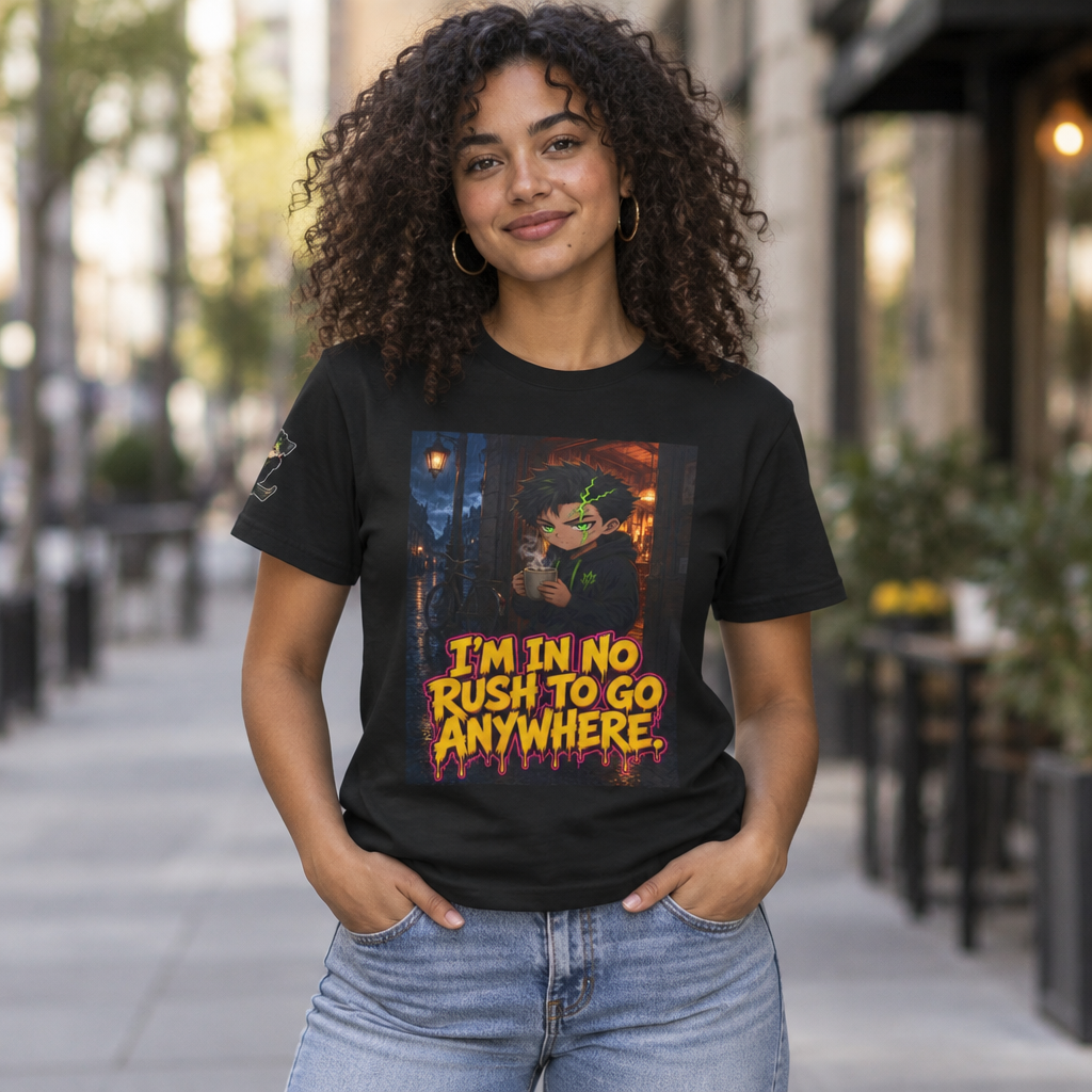 I'm in No Rush to Go Anywhere. Tee - Silas