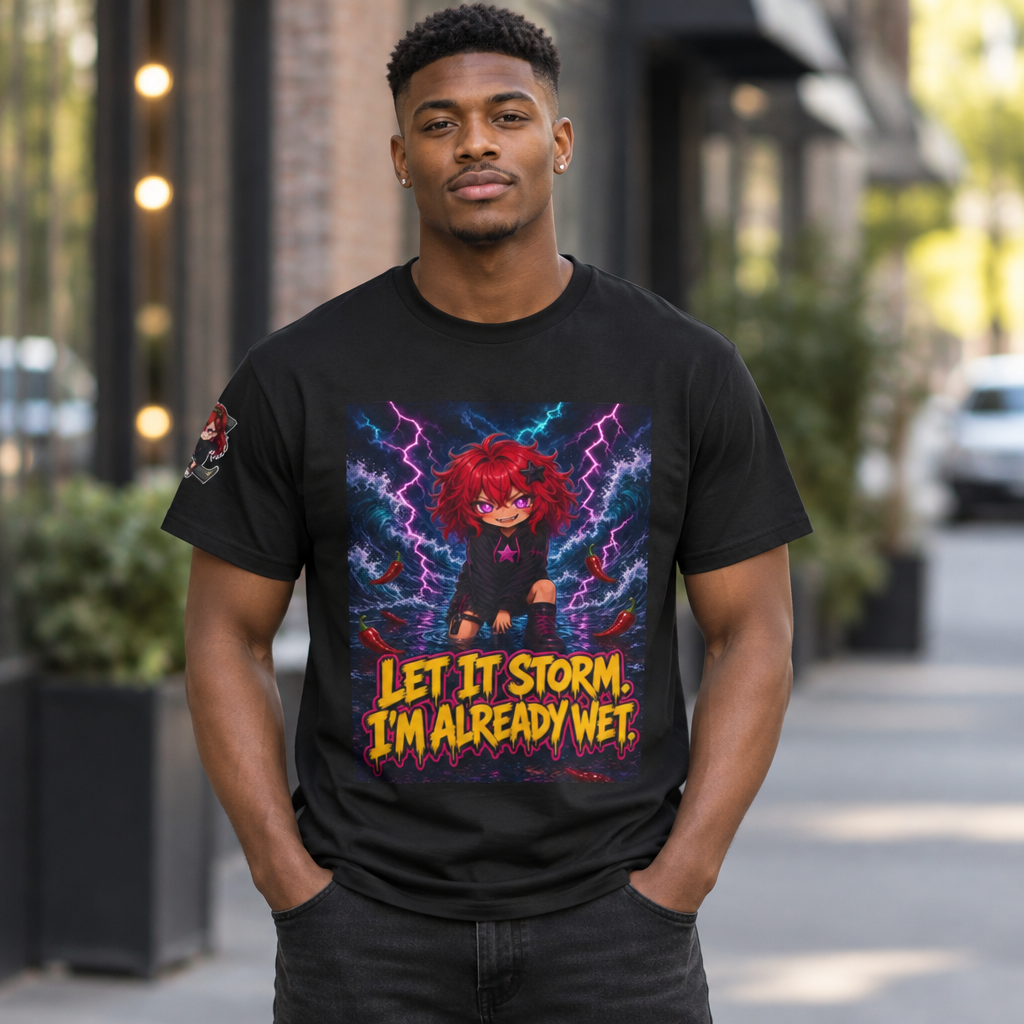 Let It Storm. I'm Already Wet. Tee - Nova