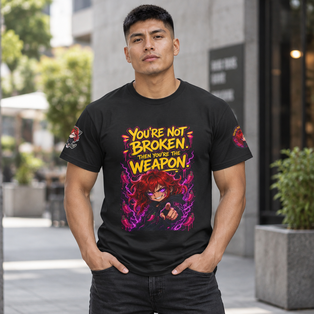 You're Not Broken — You're The Weapon — Nova Tee