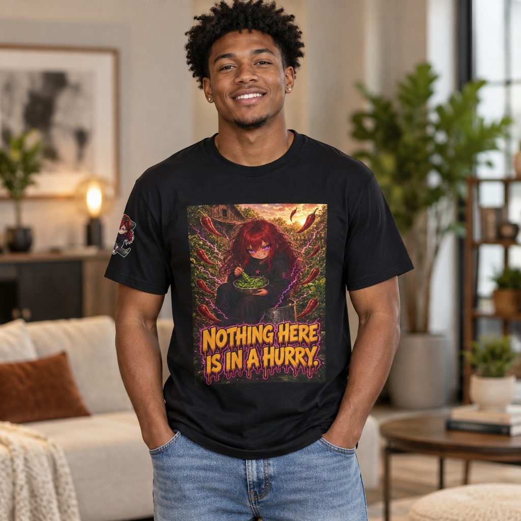 Nothing Here Is in a Hurry. Tee - Nova