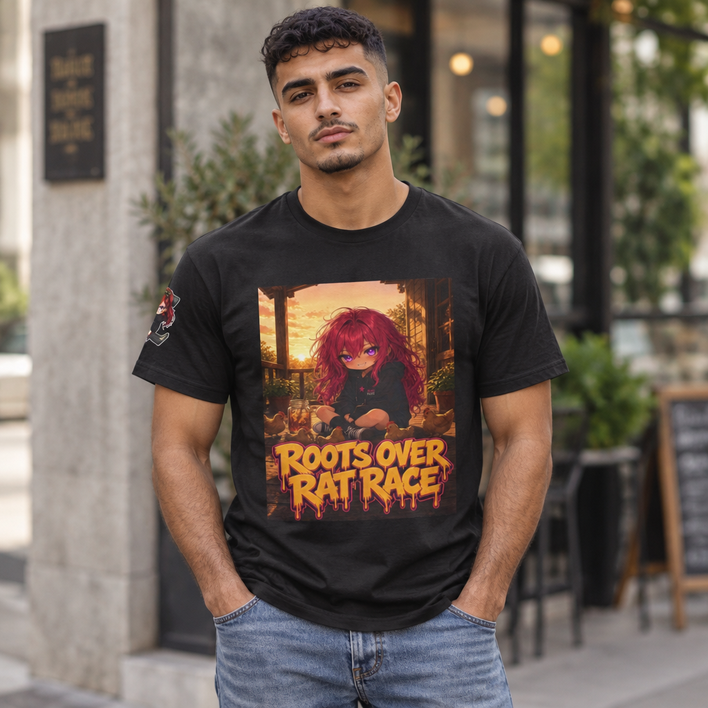 Roots Over Rat Race — Nova Tee