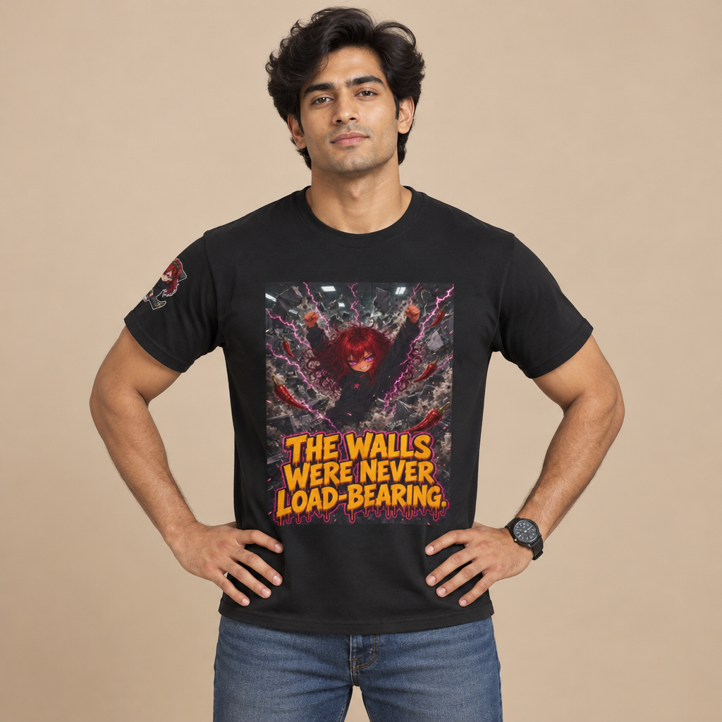 The Walls Were Never Load-Bearing. Tee - Nova